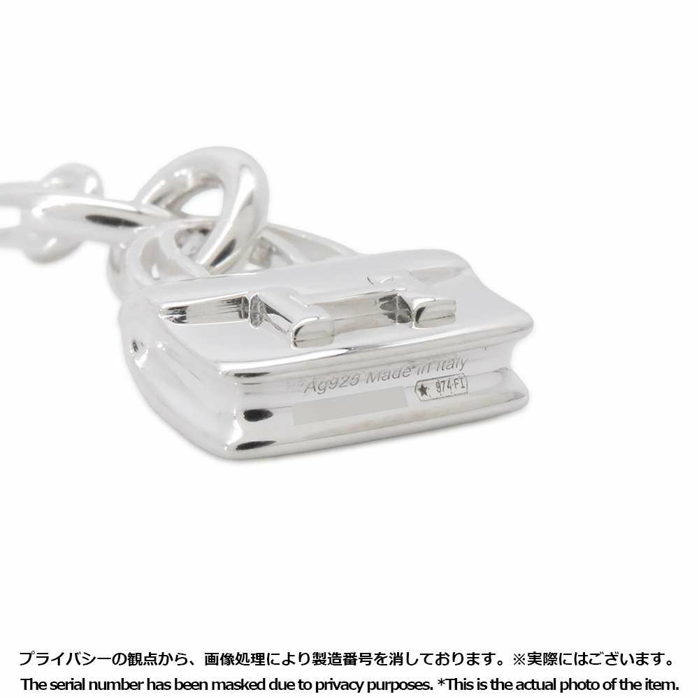 エルメス ネックレス アミュレット コンスタンス ペンダント ネックレス SV925シルバー HERMES ジュエリー