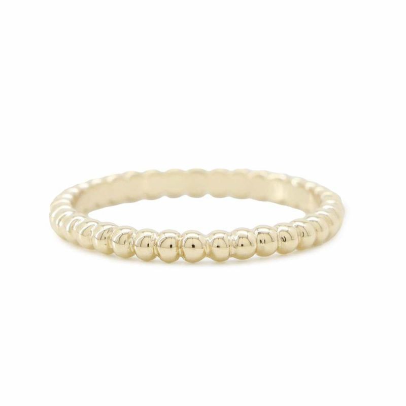 ヴァンクリーフ&アーペル リング ペルレ ゴールドパール スモール K18YGイエローゴールド サイズ51 VCARN95Q51/VCARPJMG00 指輪