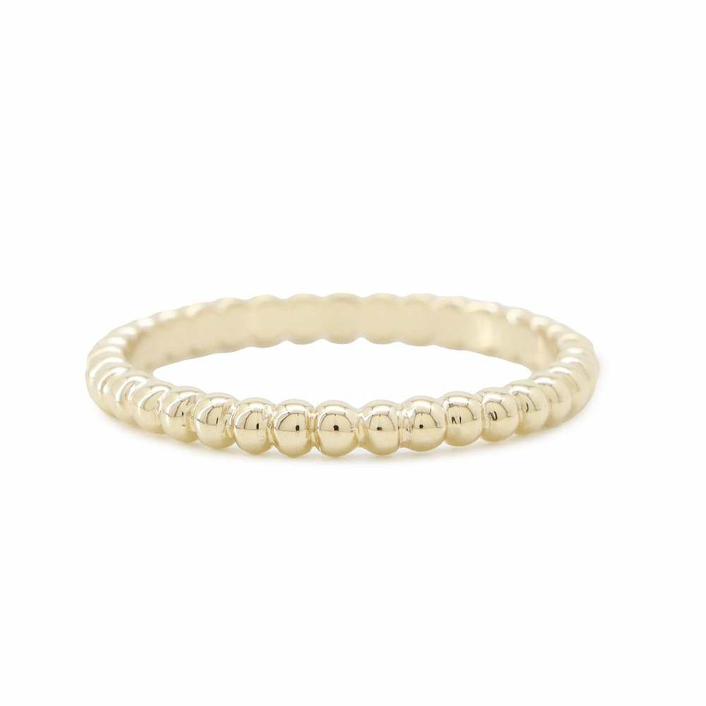 ヴァンクリーフ&アーペル リング ペルレ ゴールドパール スモール K18YGイエローゴールド サイズ51 VCARN95Q51/VCARPJMG00 指輪