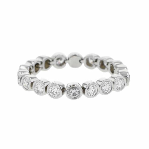 ティファニー リング ジャズ フルサークル ダイヤモンド Pt950プラチナ リングサイズ約17号 Tiffany&Co. 指輪 ジュエリー