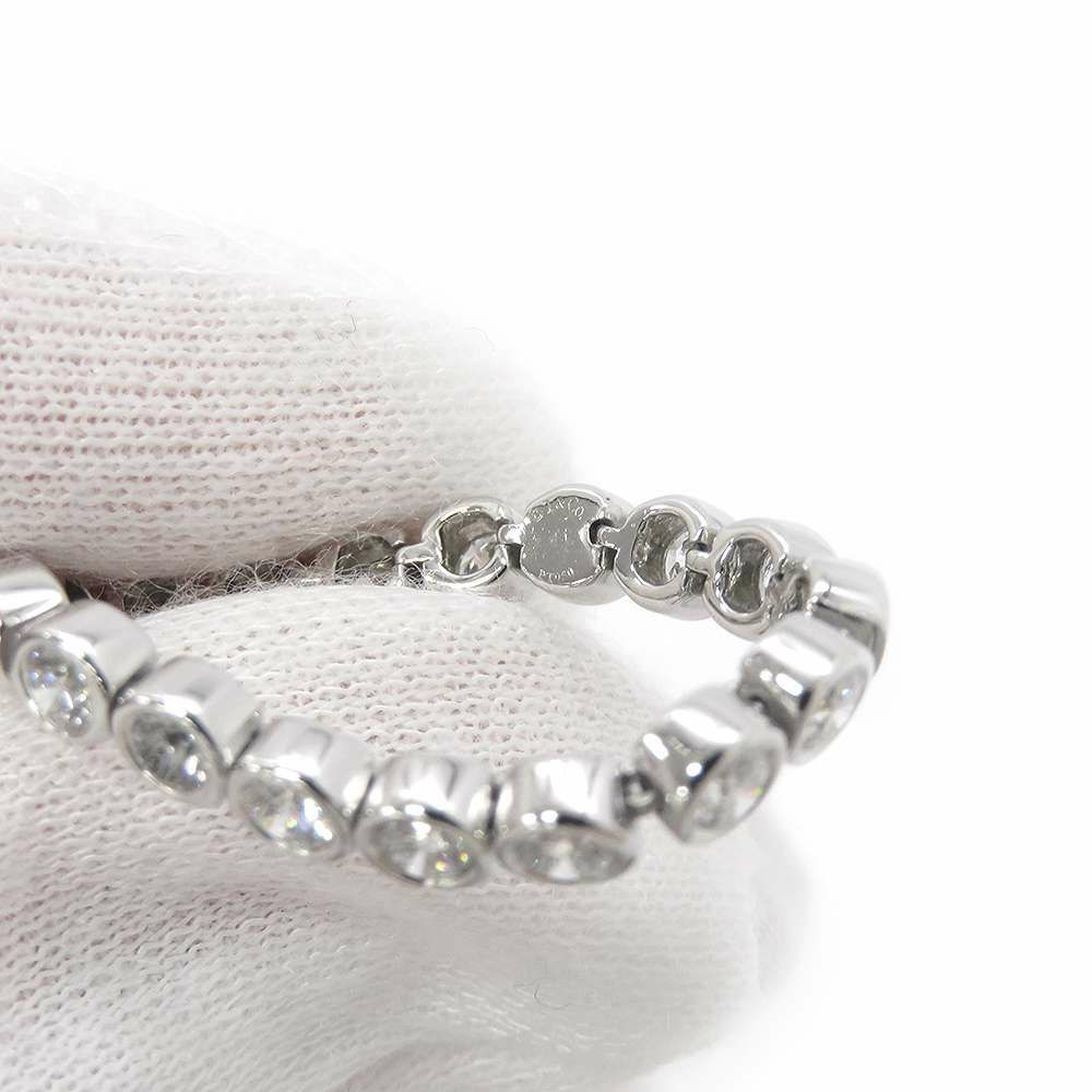 ティファニー リング ジャズ フルサークル ダイヤモンド Pt950プラチナ リングサイズ約17号 Tiffany&Co. 指輪 ジュエリー