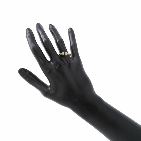 ティファニー リング Tワイヤー ダイヤモンド 計0.13ct K18YGイエローゴールド サイズ約14号 60147091 Tiffany&Co. 指輪 ジュエリー