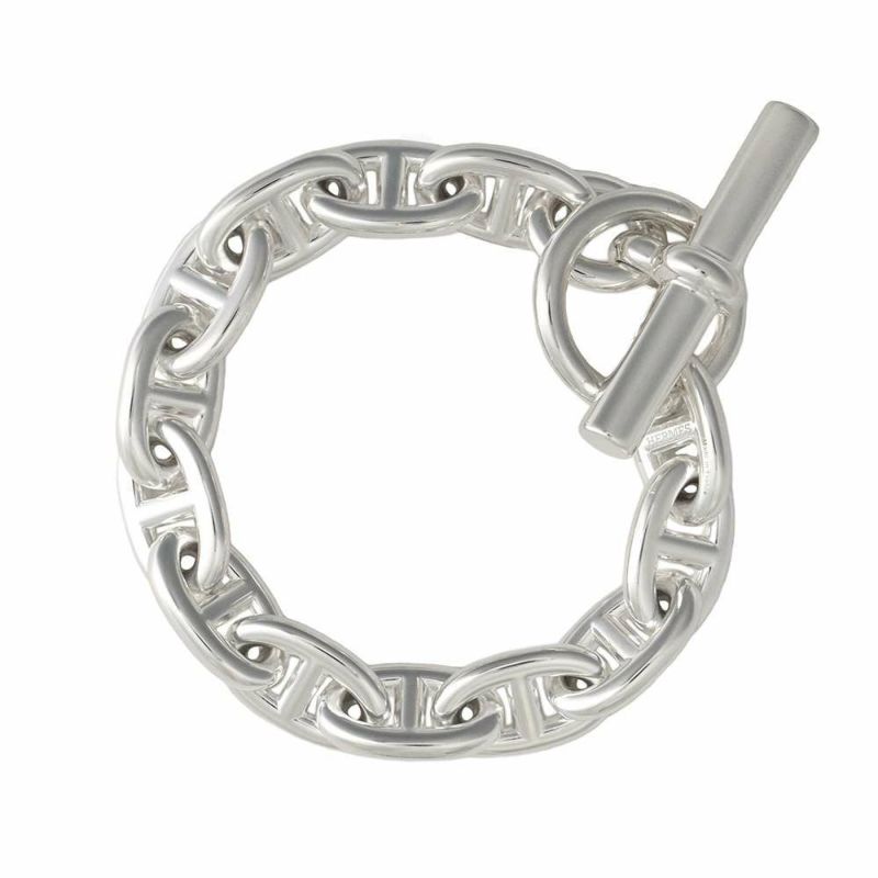 エルメス ブレスレット シェーヌダンクルMM 13コマ SV925シルバー HERMES ジュエリー