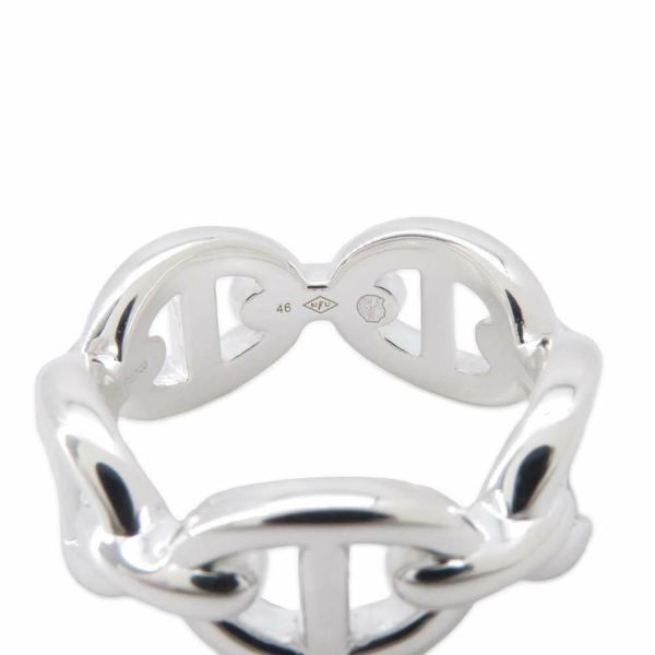 エルメス リング シェーヌダンクル アンシェネPM SV925シルバー リングサイズ46 HERMES ジュエリー