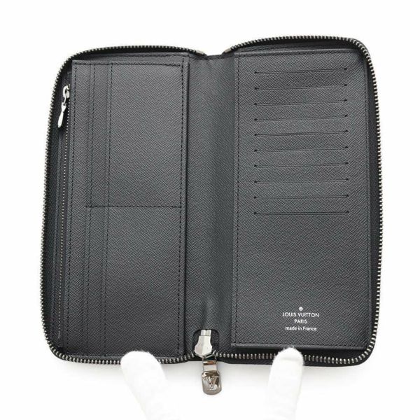ルイヴィトン 長財布 モノグラム・エクリプス ジッピーウォレット・ヴェルティカル M62295 LOUIS VUITTON ブラック 黒