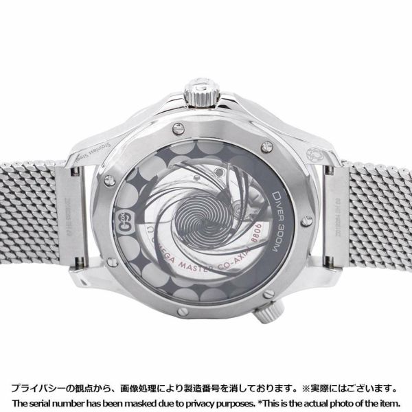 オメガ シーマスター ダイバー 300M 007 ボンド映画60周年記念 210.30.42.20.03.002 ブルー文字盤