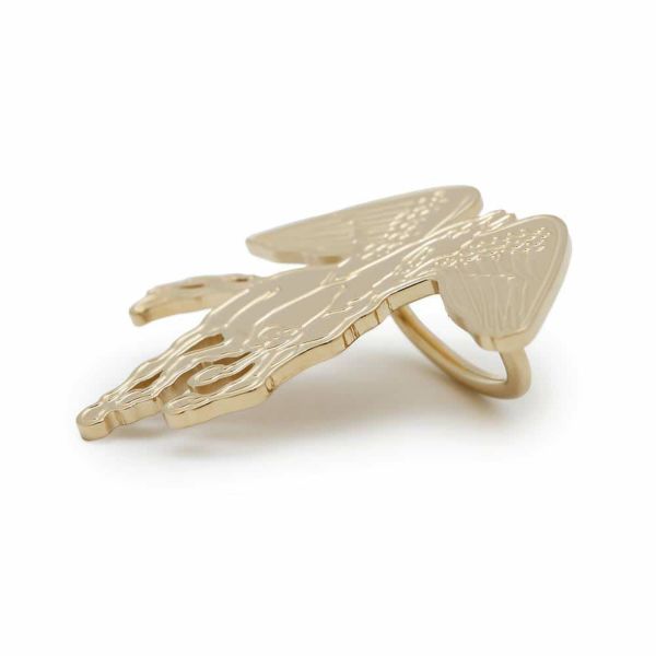 エルメス スカーフリング ペガス・グラヴェ カレ用 メタル HERMES アクセサリー