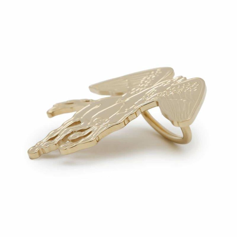 エルメス スカーフリング ペガス・グラヴェ カレ用 メタル HERMES アクセサリー