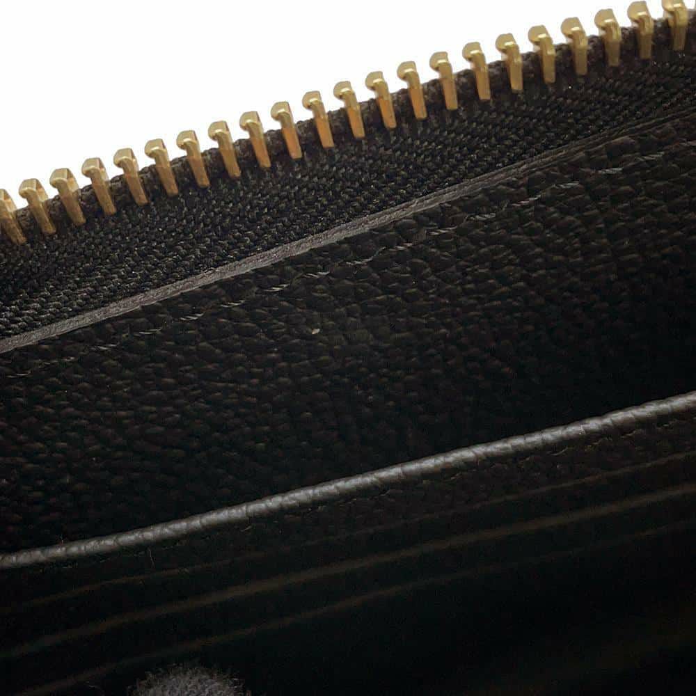 ルイヴィトン 長財布 モノグラム・アンプラント ジッピー・ウォレット M80481 黒 ブラック ラウンドファスナー