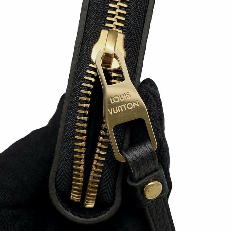 ルイヴィトン 長財布 モノグラム・アンプラント ジッピー・ウォレット M80481 黒 ブラック ラウンドファスナー