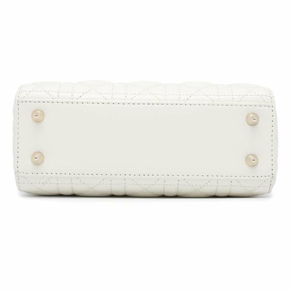 クリスチャン・ディオール ハンドバッグ レディディオール MY ABCDIOR カナージュ M0538OCAL 2wayショルダーバッグ 白