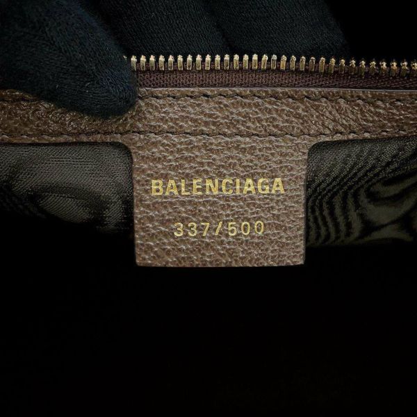 バレンシアガ トートバッグ グッチコラボ ザハッカープロジェクト グラフィテ ラージ 680127 BALENCIAGA GUCCI