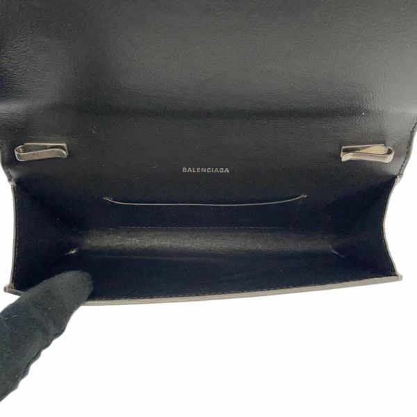 バレンシアガ フォンホルダー BBロゴ 601392 BALENCIAGA バッグ チェーンショルダーバッグ 黒 アウトレット品