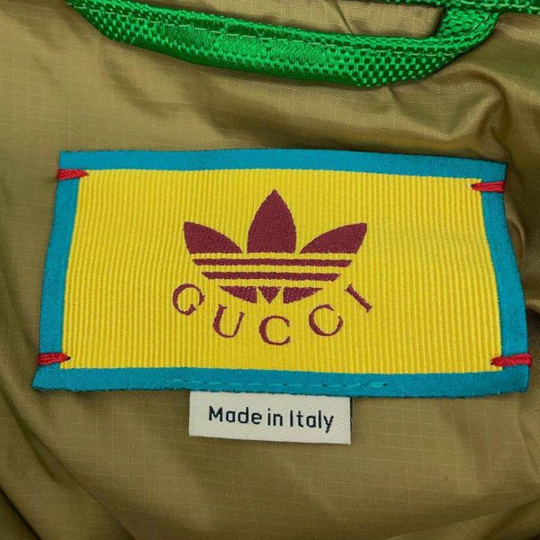 グッチ ジャケット アディダスコラボ マクロGG ハーフジップ メンズサイズ50 696651 GUCCI adidas