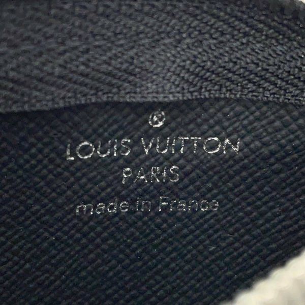 ルイヴィトン コインケース ダミエ・グラフィット ポシェット・クレ N60155 LOUIS VUITTON 黒 ブラック