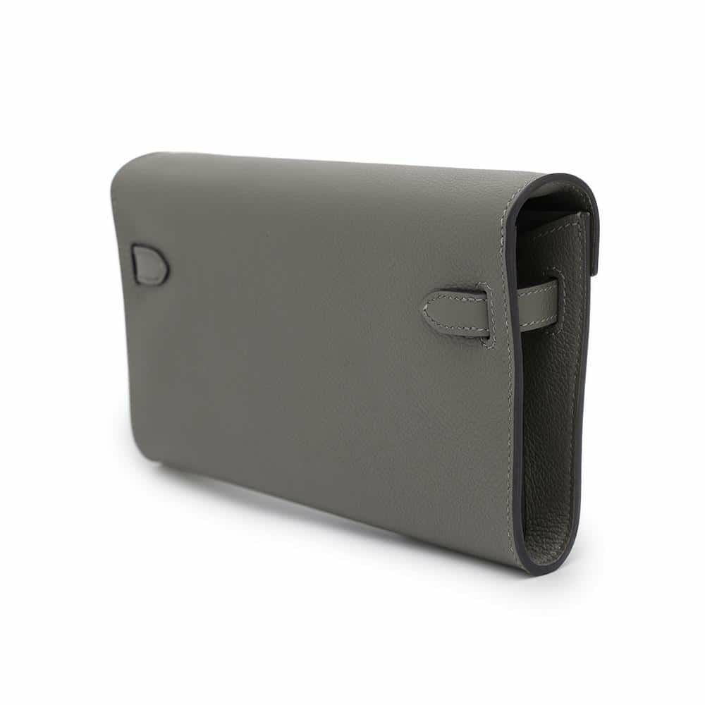 エルメス ケリーウォレット ロング トゥーゴー グリメイヤー/シルバー金具 エバーカラー B刻印 財布