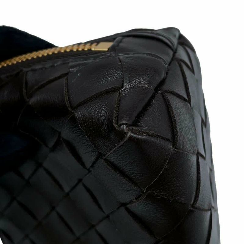 ボッテガヴェネタ ポーチ イントレチャート レザー BOTTEGA VENETA 小物入れ