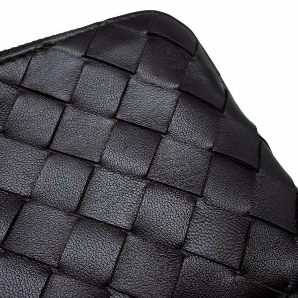 ボッテガヴェネタ ポーチ イントレチャート レザー BOTTEGA VENETA 小物入れ
