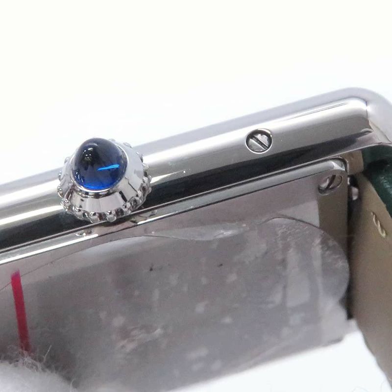 カルティエ タンク マスト LM WSTA0056 Cartier 腕時計 グリーン文字盤