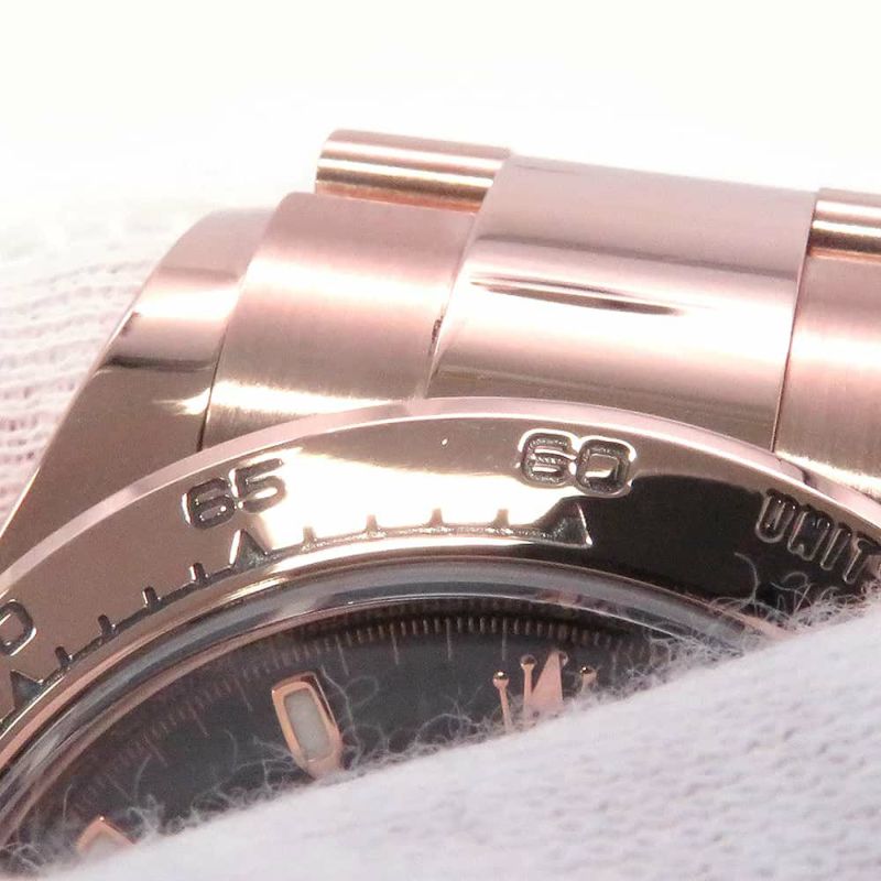 ロレックス コスモグラフ デイトナ K18PG ランダムシリアル ルーレット 116505 ROLEX 腕時計 黒文字盤