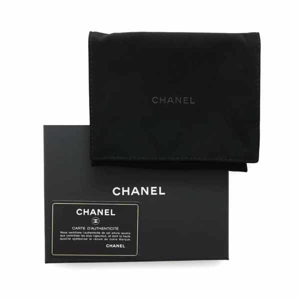 シャネル 三つ折り財布 マトラッセ ココマーク クラシック スモール フラップ ウォレット AP0230 CHANEL 財布 黒