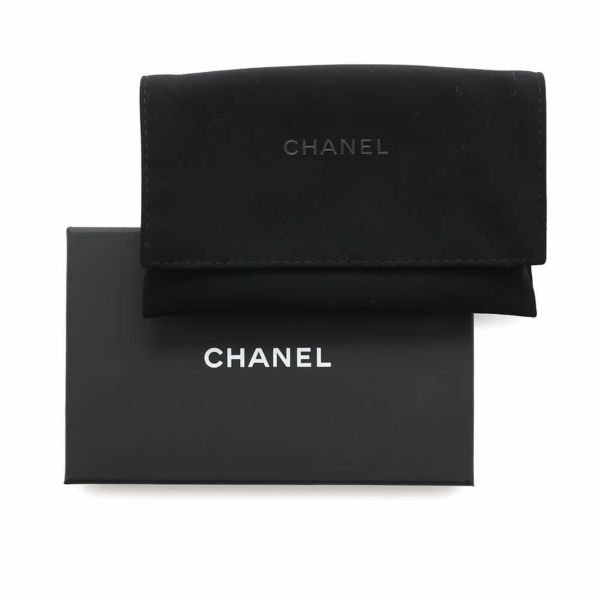 シャネル コインケース クラシック ジップコインパース マトラッセ ココマーク キャビアスキン AP0216 CHANEL 財布 小銭入れ 黒