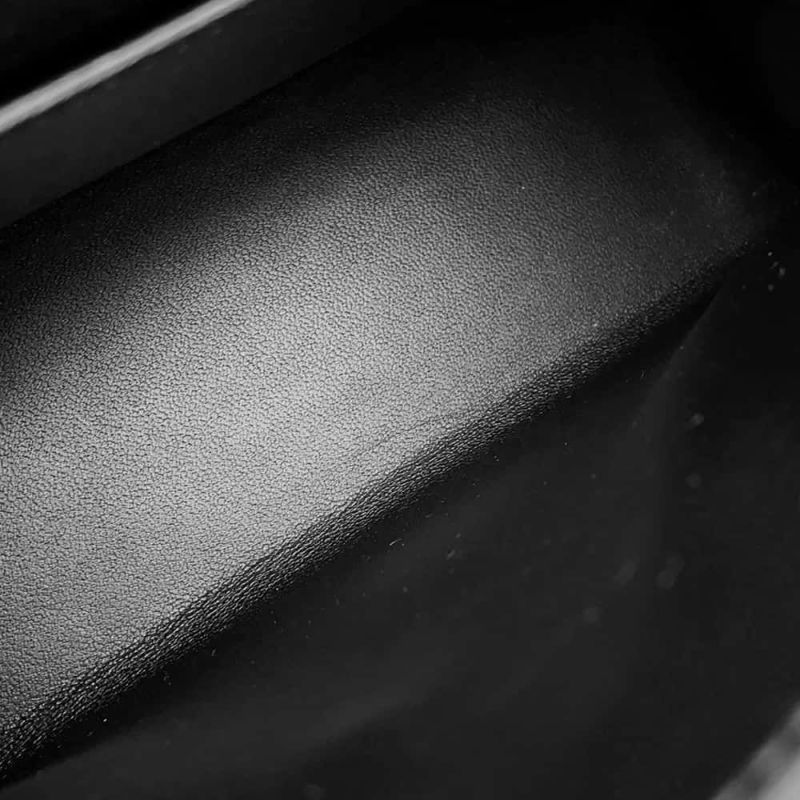 エルメス ハンドバッグ ミニケリードゥ 外縫い ブラック/シルバー金具 エプソン W刻印 2wayショルダー 黒