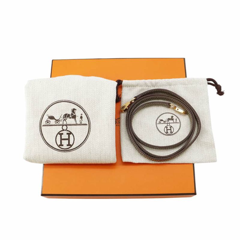 エルメス ハンドバッグ ミニケリードゥ 外縫い エトゥープ/ゴールド金具 エプソン W刻印 2wayショルダー