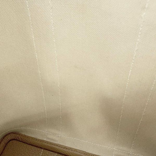 エルメス トートバッグ ガーデンファイルPM エトゥープ/ベトン/シルバー金具 ネゴンダ/トワルミリタリー Z刻印 2wayショルダー