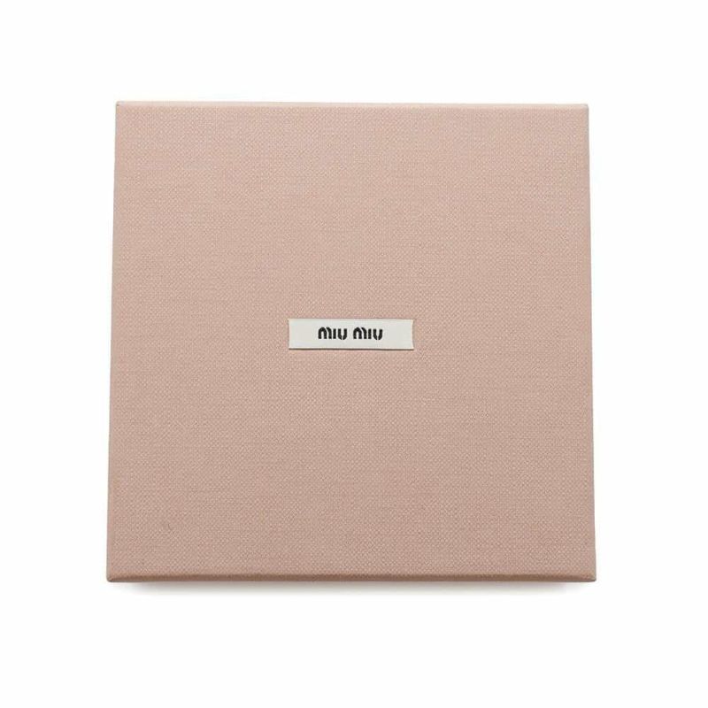 ミュウミュウ グラスコード キャンバス レザー Miu Miu メガネアクセサリー