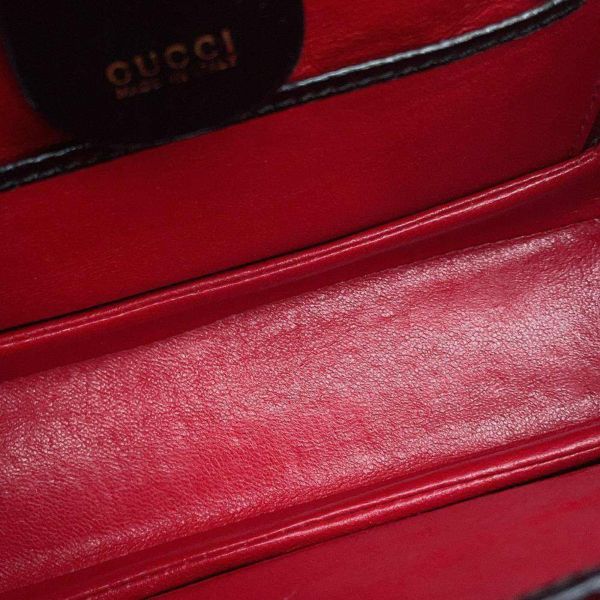 グッチ ハンドバッグ オールドグッチ バンブー GUCCI バッグ ショルダーバッグ 黒