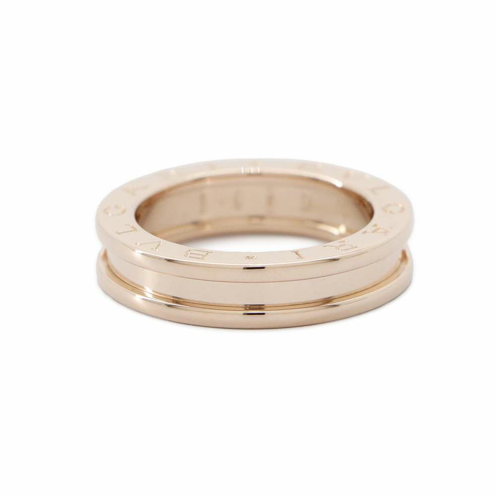 ブルガリ リング ビーゼロワン B-zero1 1バンド K18PGピンクゴールド リングサイズ52 336003 ジュエリー