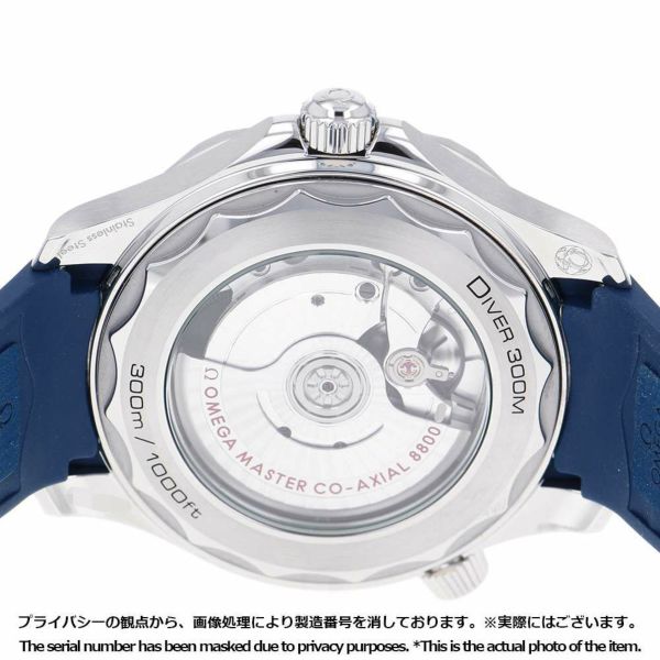 オメガ シーマスター ダイバー 300M コーアクシャル クロノメーター 210.32.42.20.03.001 ブルー文字盤
