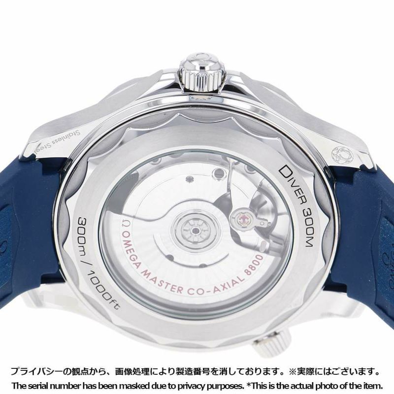 オメガ シーマスター ダイバー 300M コーアクシャル クロノメーター 210.32.42.20.03.001 ブルー文字盤