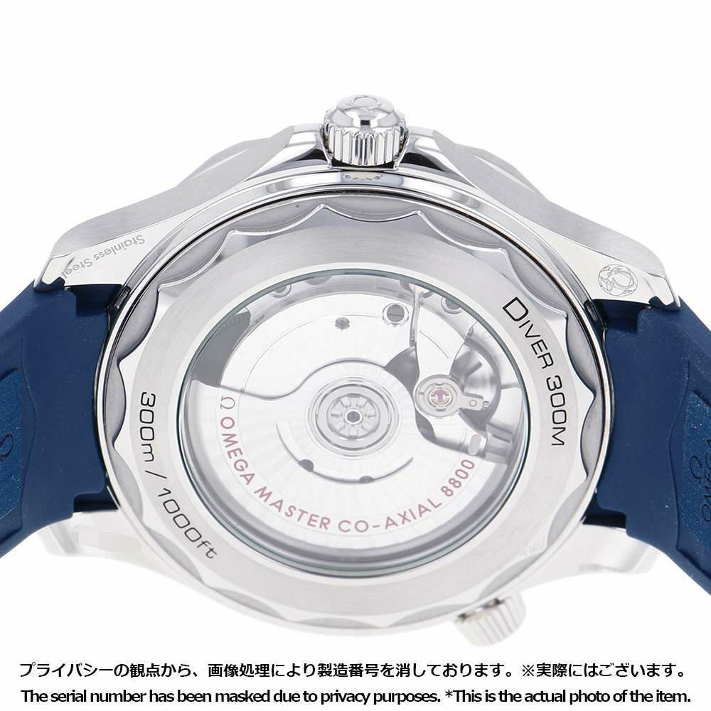 オメガ シーマスター ダイバー 300M コーアクシャル クロノメーター 210.32.42.20.03.001 ブルー文字盤