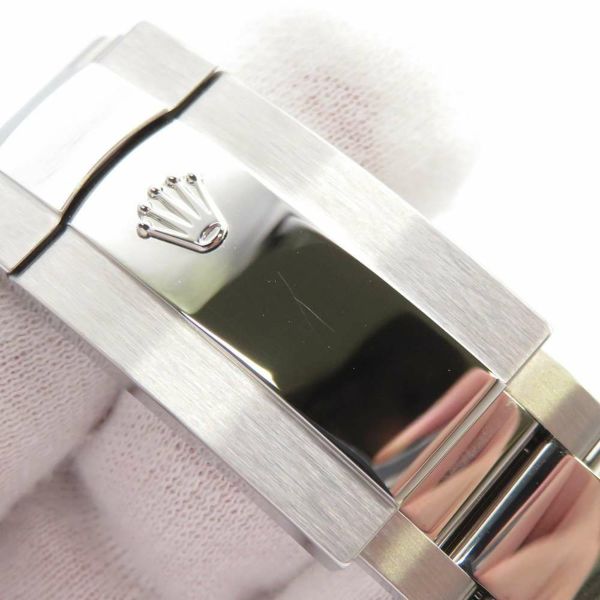 ロレックス デイトジャスト41 SS/K18WG ランダムシリアル ルーレット 126334 ブライトブルー文字盤