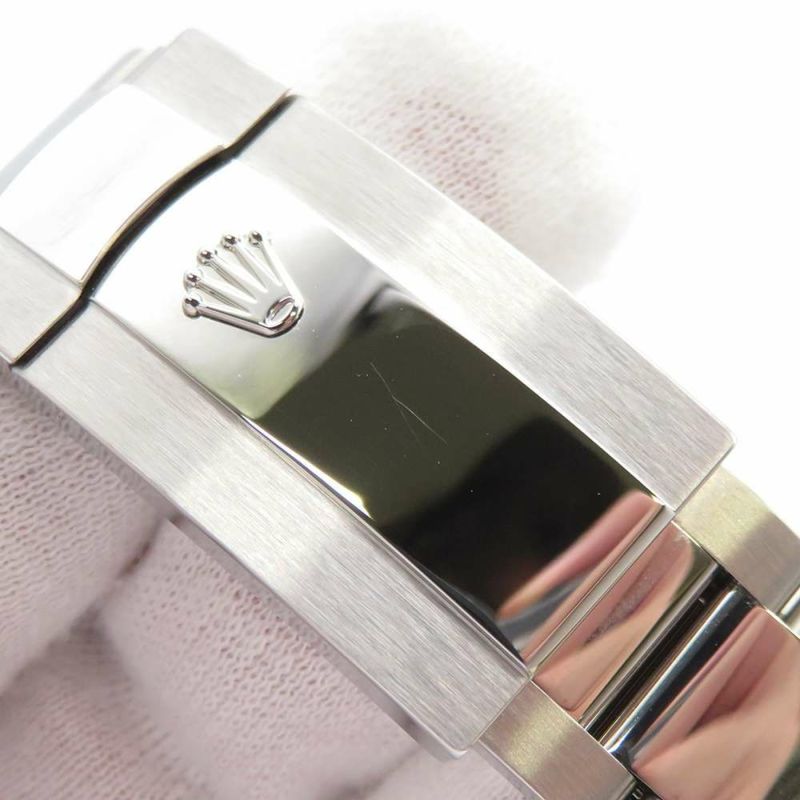 ロレックス デイトジャスト41 SS/K18WG ランダムシリアル ルーレット 126334 ブライトブルー文字盤