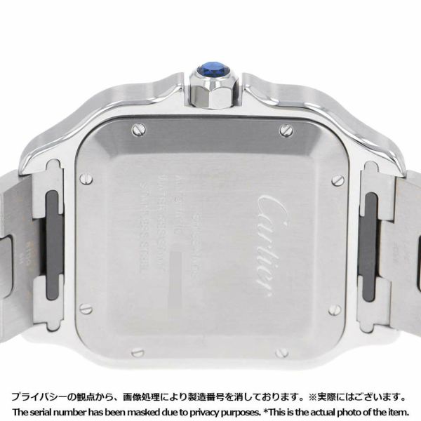 カルティエ サントス ドゥ カルティエ LM WSSA0062 Cartier 腕時計 グリーン文字盤