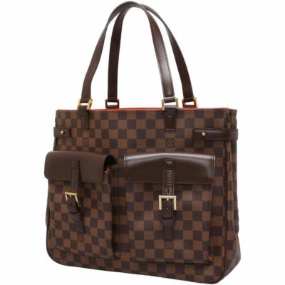 ルイヴィトン トートバッグ ダミエ・エベヌ ユゼス N51128 LOUIS VUITTON バッグ ショルダーバッグ 安心保証
