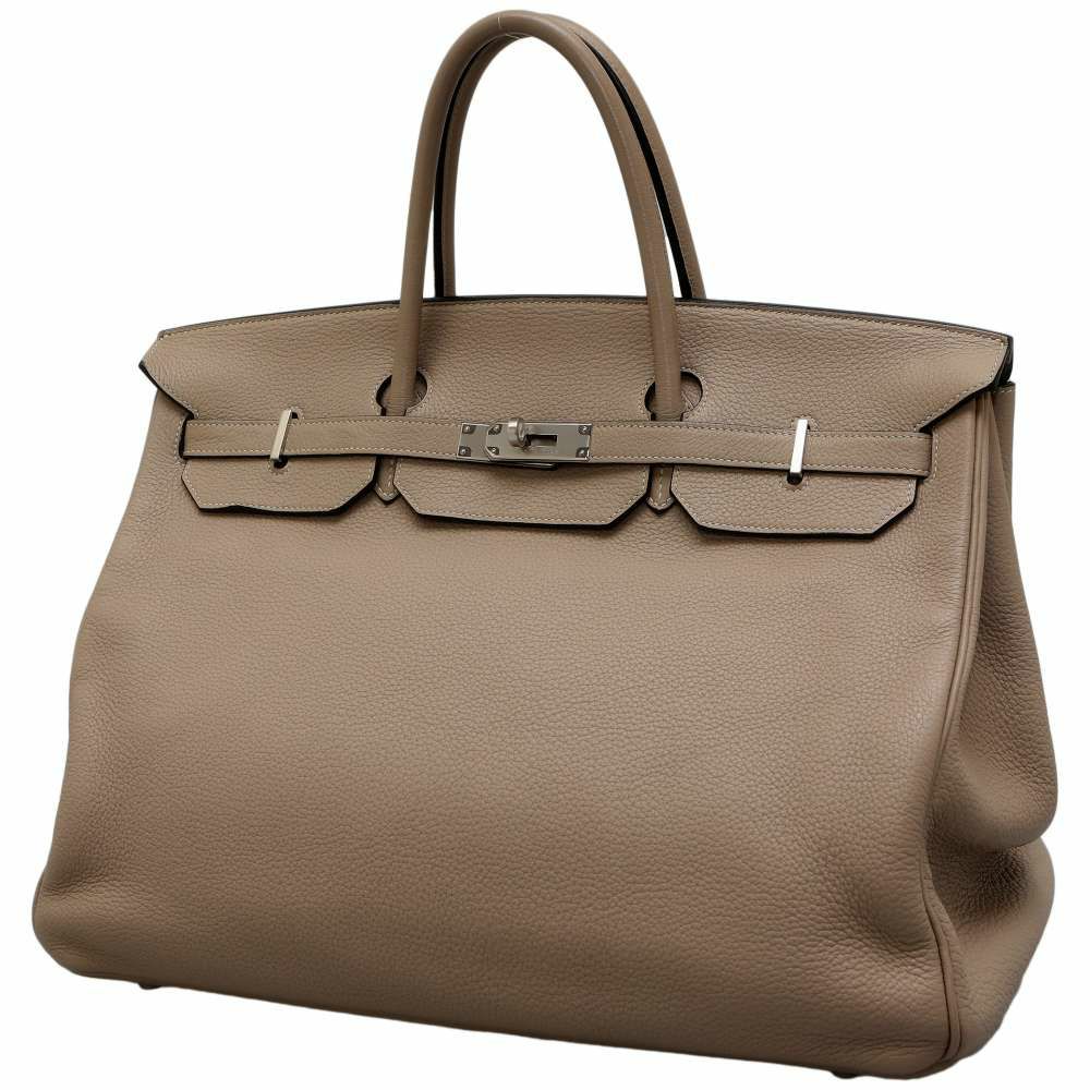 エルメス バーキン40 トゥルティエールグレー/シルバー金具 トリヨン 