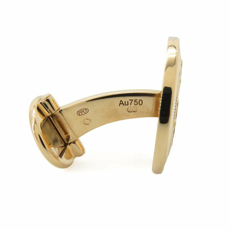 パテックフィリップ カフスボタン カラトラバ 十字 カフスリンク ギヨシェ K18YG 205.9089J3-001 PATEK PHILIPPE