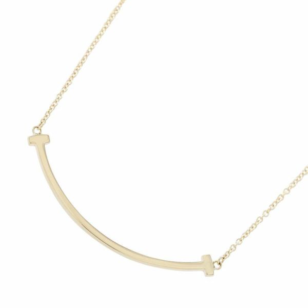 ティファニー ネックレス Tスマイル スマイル ペンダント スモール 60011679 K18YG Tiffany&Co. ジュエリー