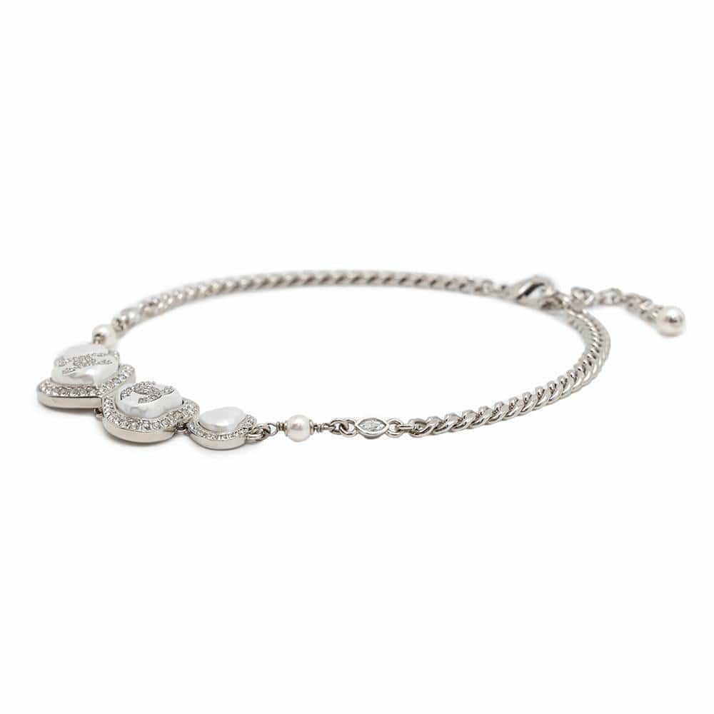 シャネル ネックレス ハート ココマーク ラインストーン B23B ABB614 CHANEL アクセサリー