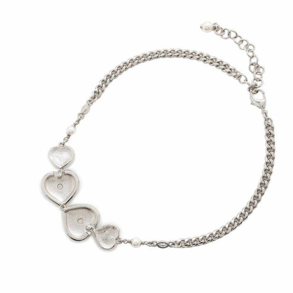 シャネル ネックレス ハート ココマーク ラインストーン B23B ABB614 CHANEL アクセサリー