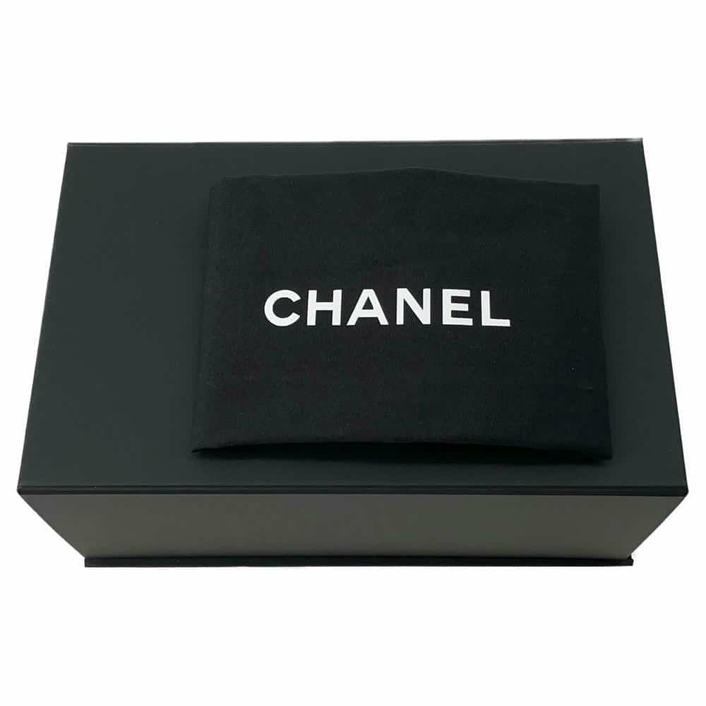 シャネル チェーンショルダーバッグ マトラッセ ココマーク ラムスキン AS4385 CHANEL 黒