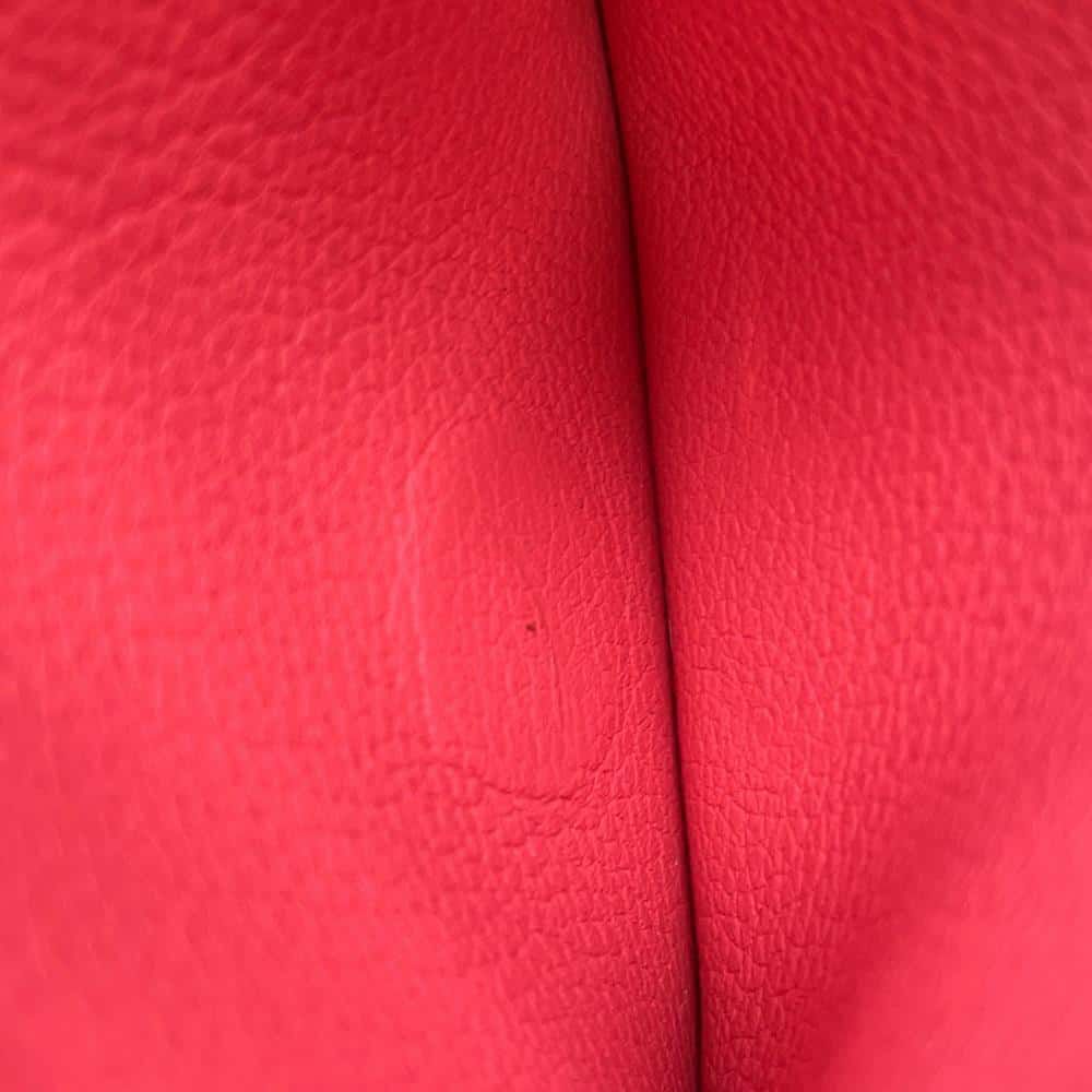 エルメス 二つ折り財布 ドゴン コンパクト ローズアザレ/シルバー金具 エバーカラー A刻印 財布