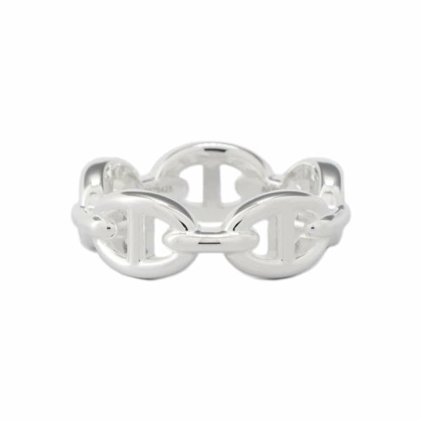 エルメス リング シェーヌダンクル アンシェネPM SV925シルバー リングサイズ54 HERMES ジュエリー