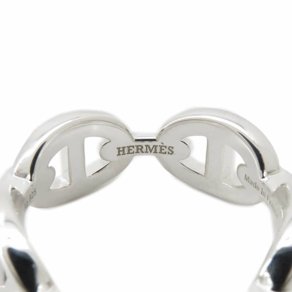 エルメス リング シェーヌダンクル アンシェネPM SV925シルバー リングサイズ54 HERMES ジュエリー