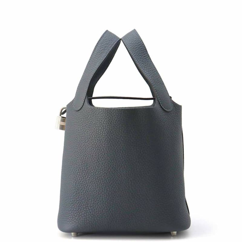 エルメス ハンドバッグ ピコタンロックPM グリミスティ/シルバー金具 トリヨンクレマンス W刻印
