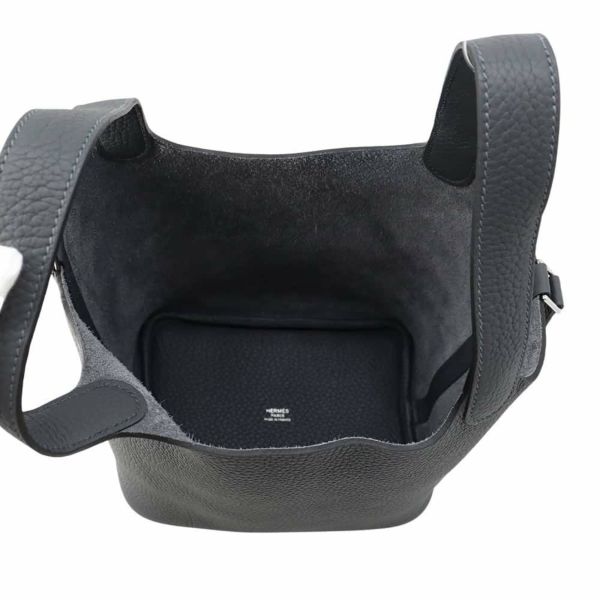 エルメス ハンドバッグ ピコタンロックPM グリミスティ/シルバー金具 トリヨンクレマンス W刻印